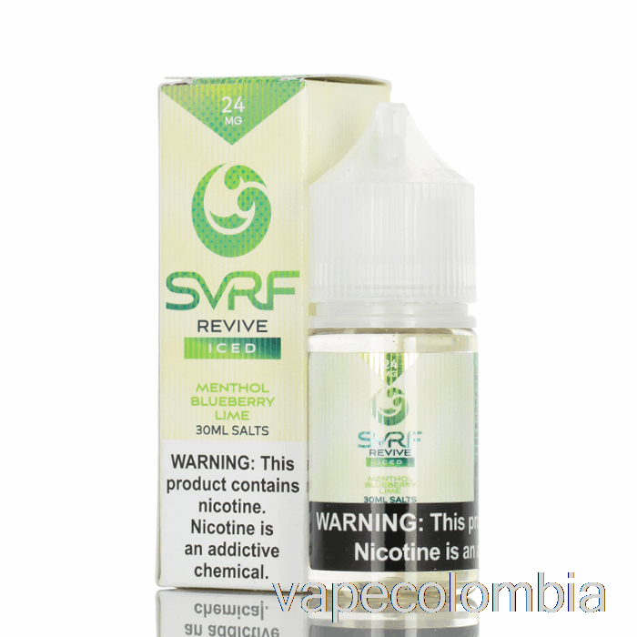 Vape Kit Completo Iced Revive - E-líquido De Sales Svrf - 30ml 24mg